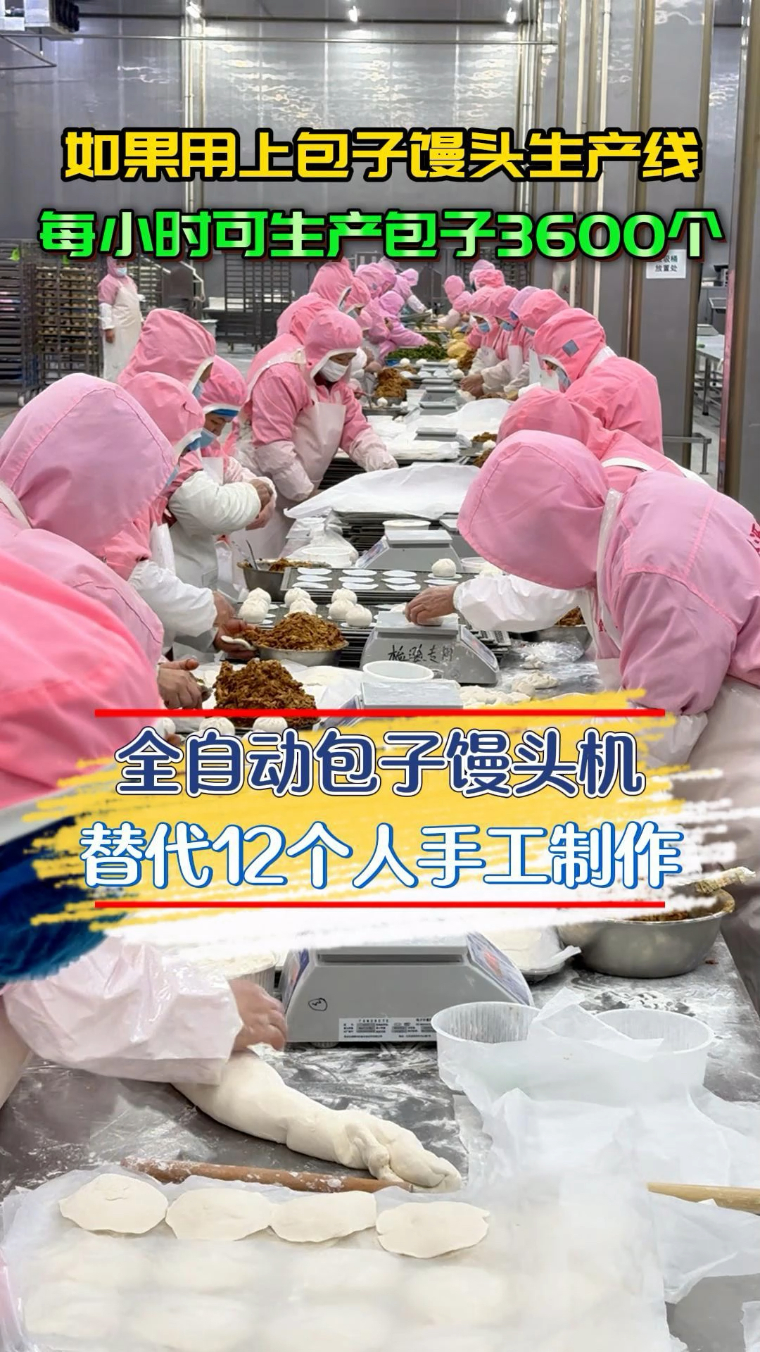 好美佳包子馒头机 #包子馒头生产线 #包子生产线 #馒头机