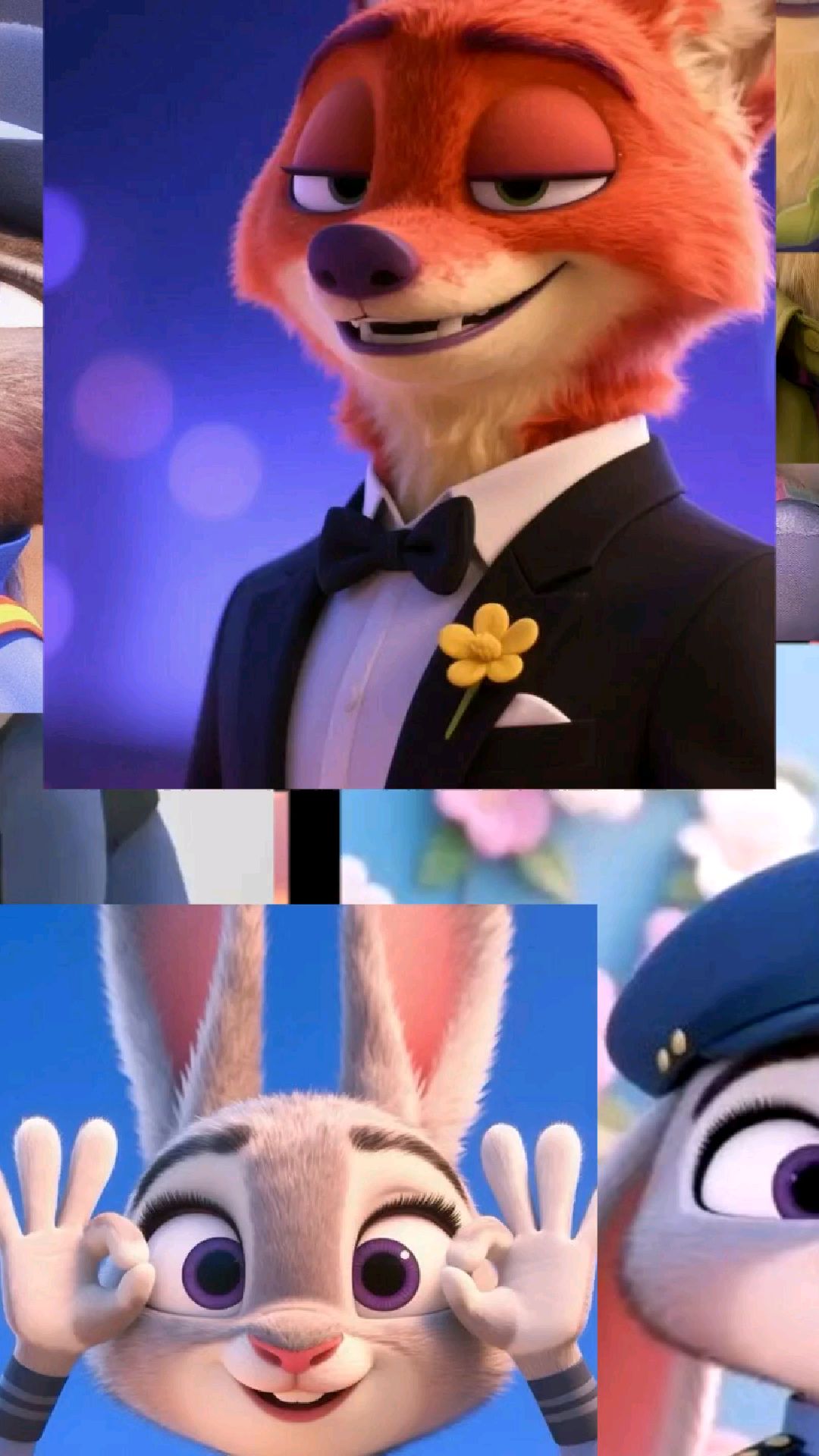 疯狂动物城2 | 头像分享|尼克 | 朱迪 | 情侣头像 