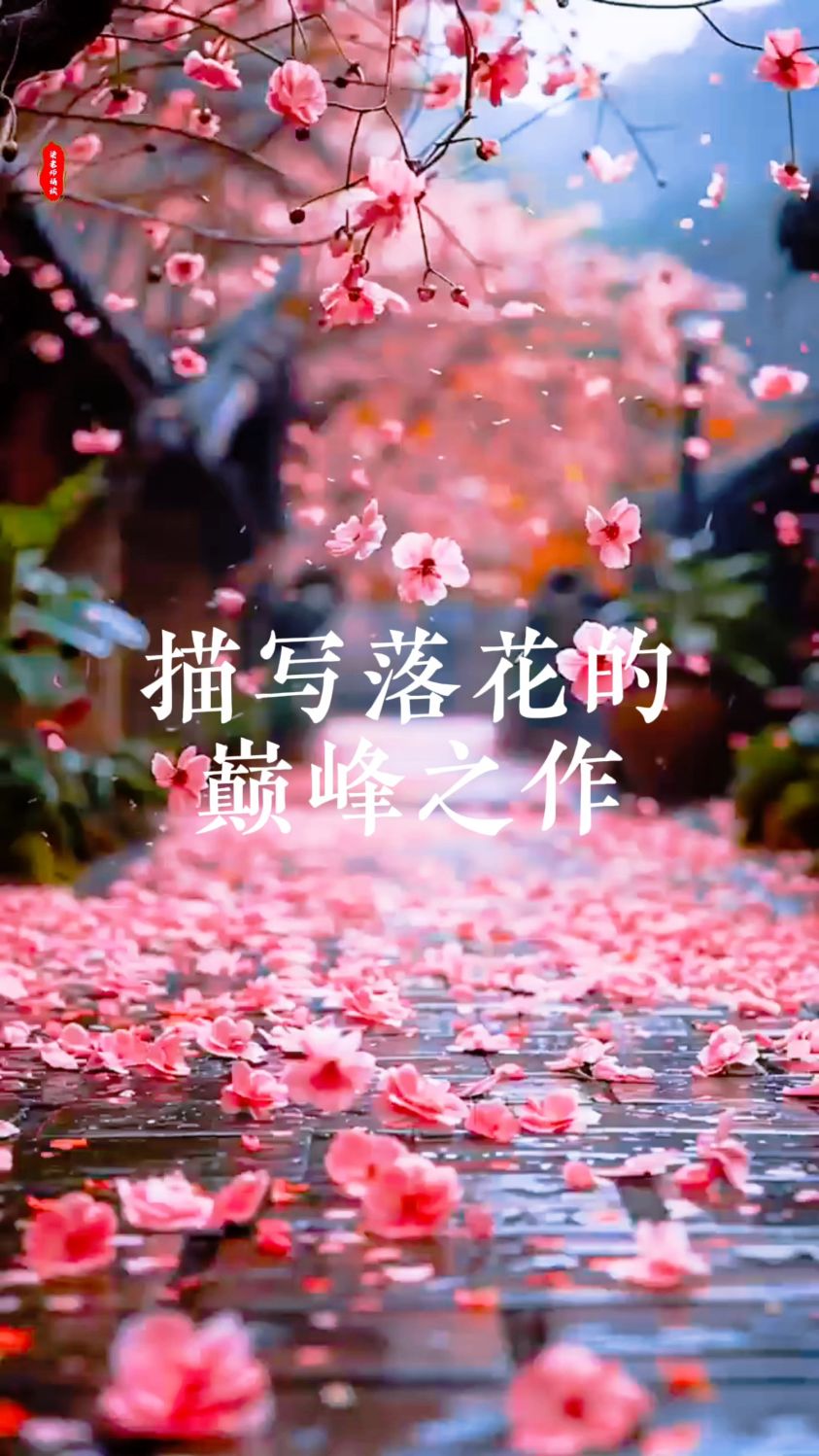描写落花的巅峰之作
