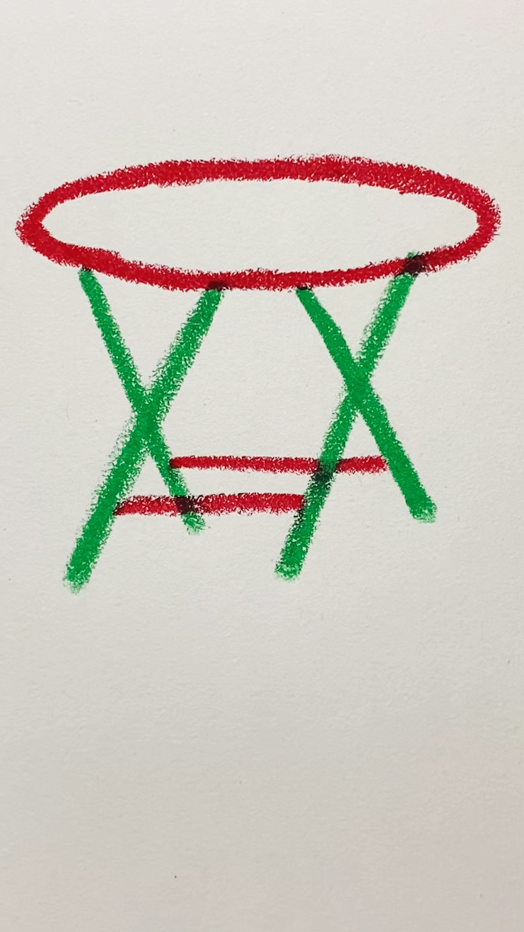 简单易学画桌子。