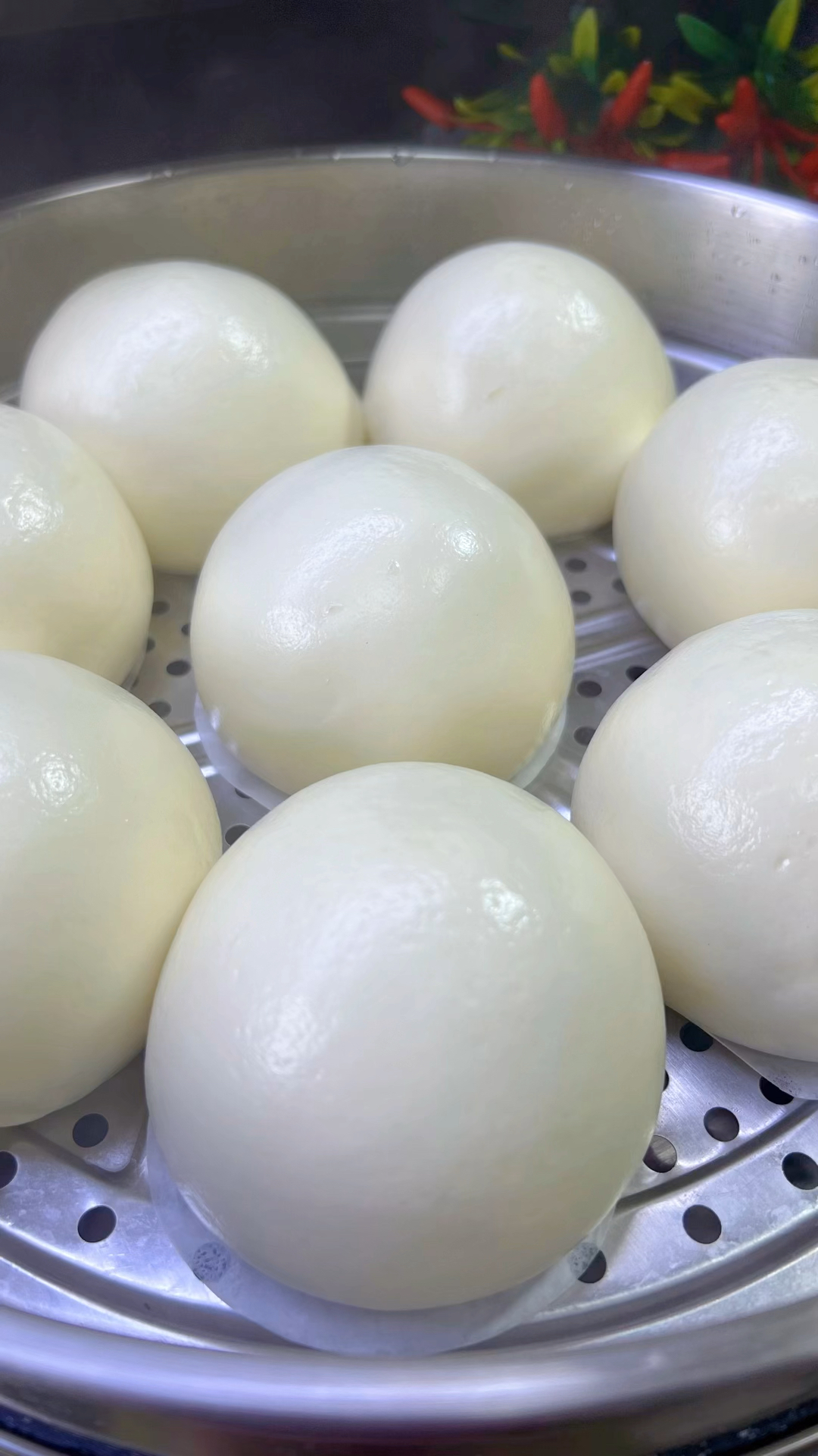 蒸老面馒头,提前发面就错了,教你一招,香甜劲道,个个水光肌