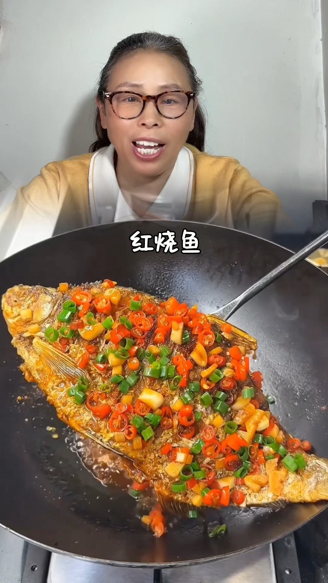 饭店超级下饭的红烧鱼是怎么做出来的,其实做法很简单#红烧鱼