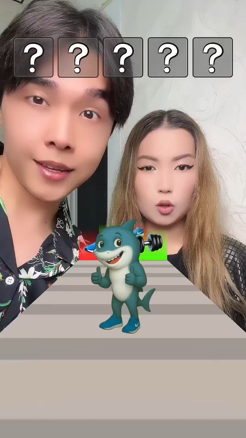 这个小鲨鱼跑的好快