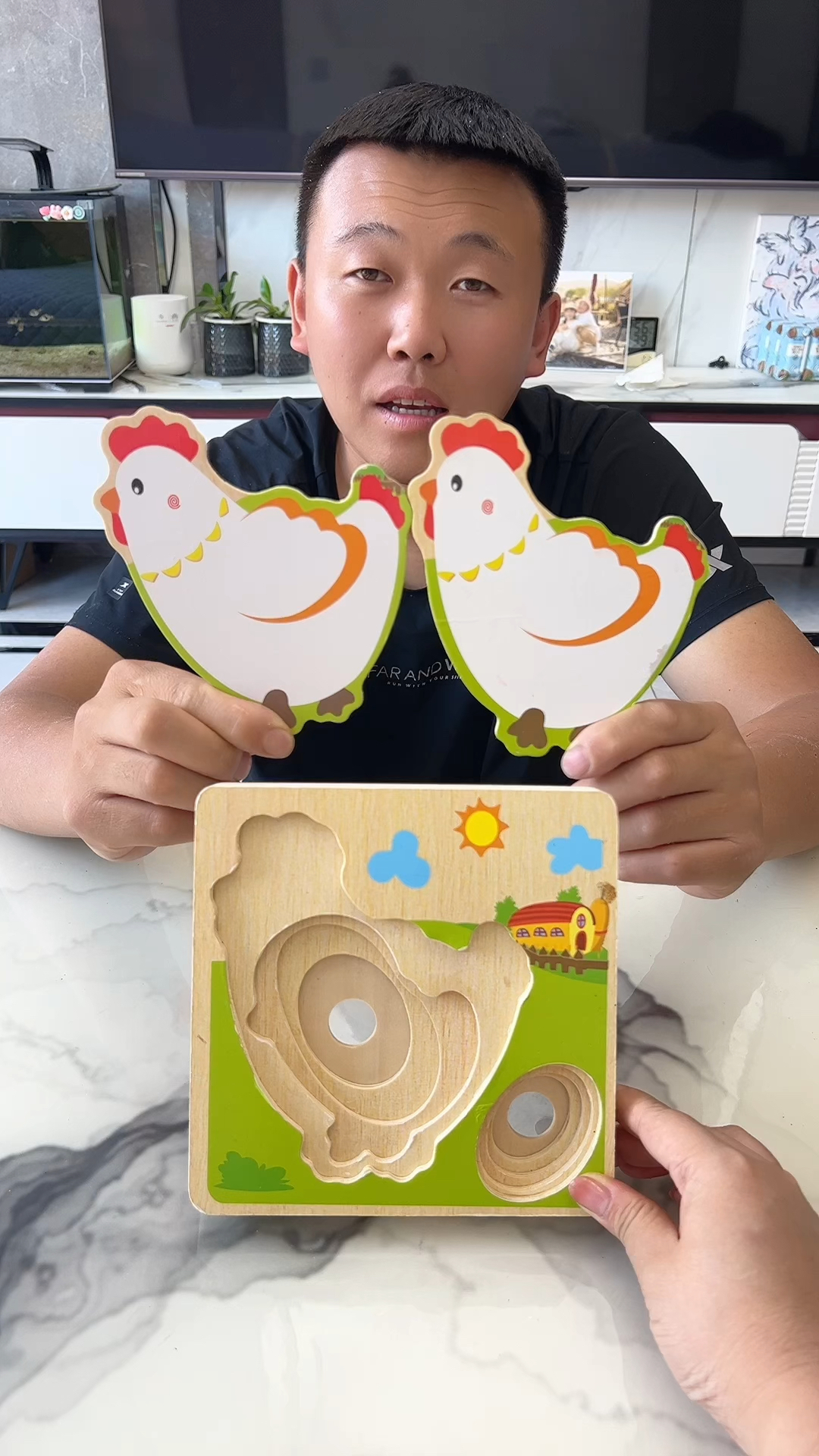 他的老母鸡能下蛋么?