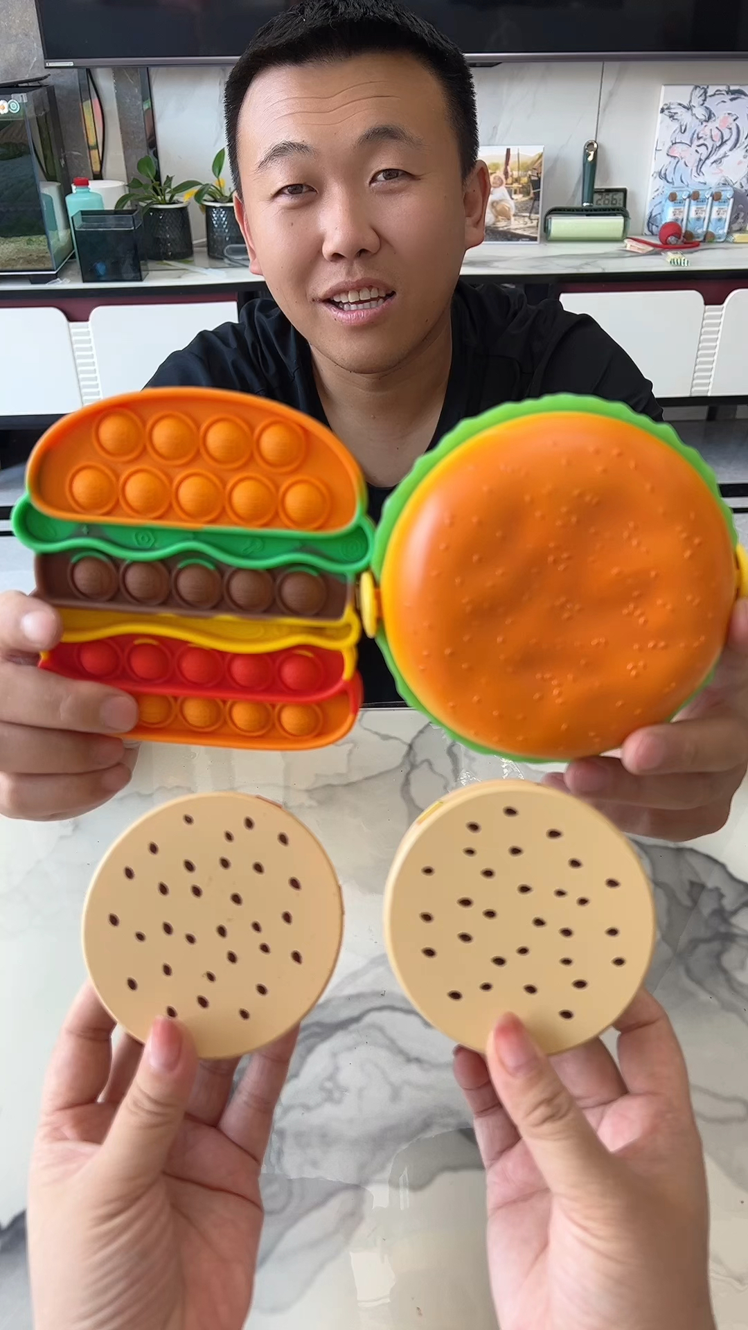 你们喜欢谁的汉堡呢?