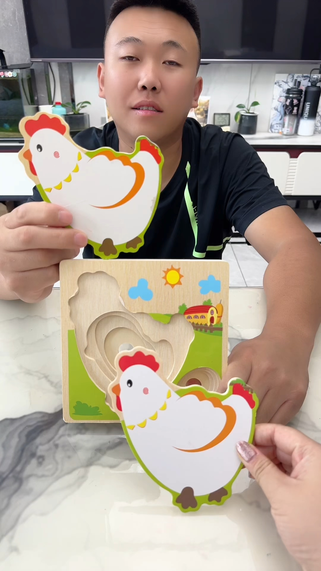 他的老母鸡能孵出小鸡么?