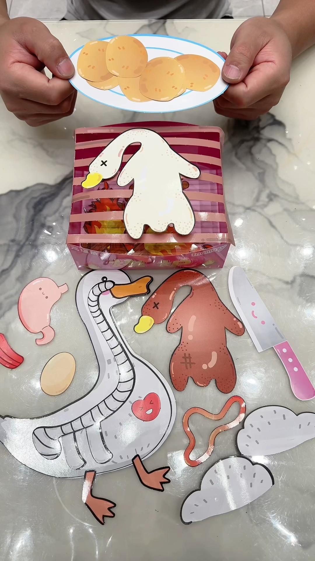 这个烤鸭哪里能吃哪里不能吃呢？