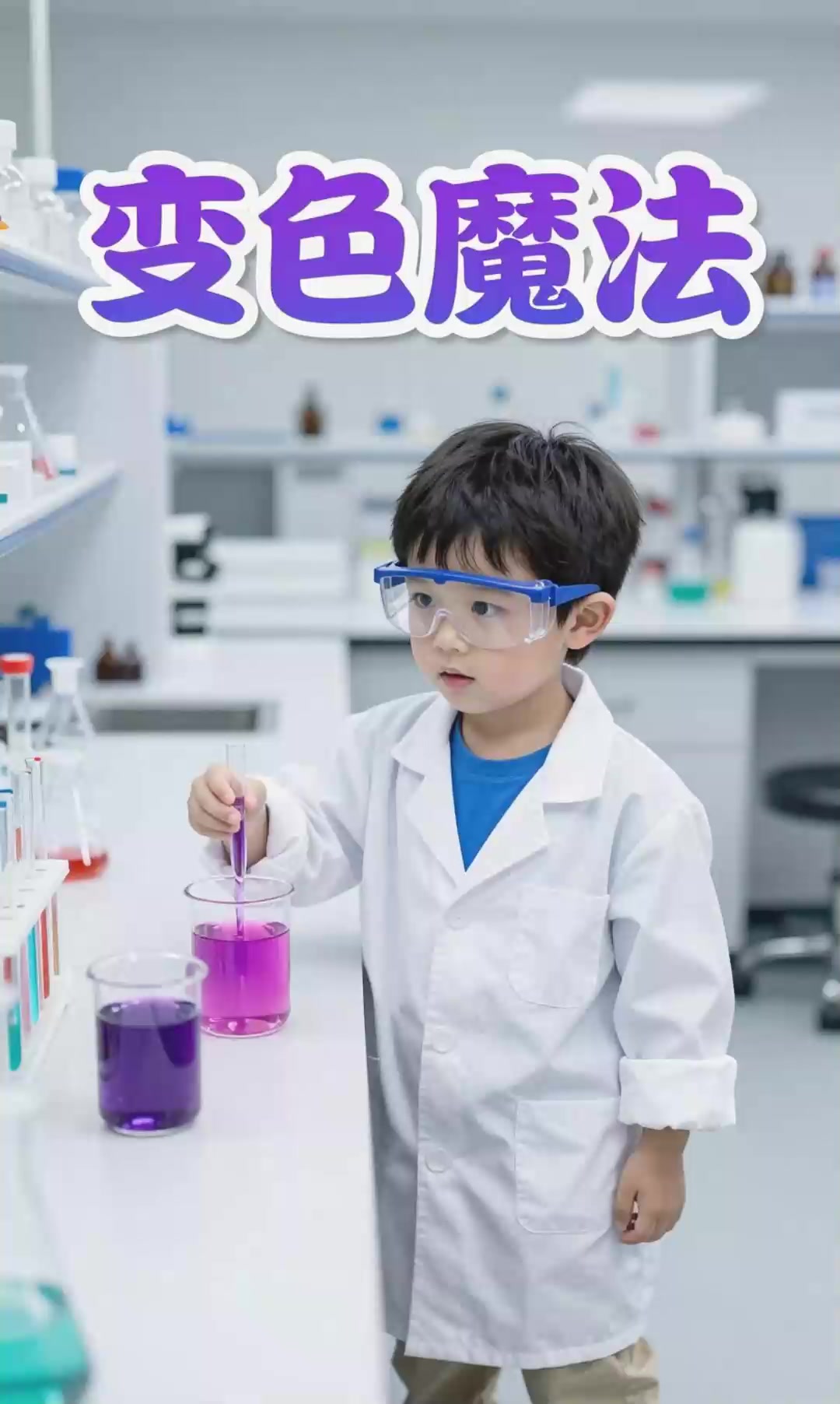 自制酸碱指示剂，紫甘蓝汁遇见变色龙