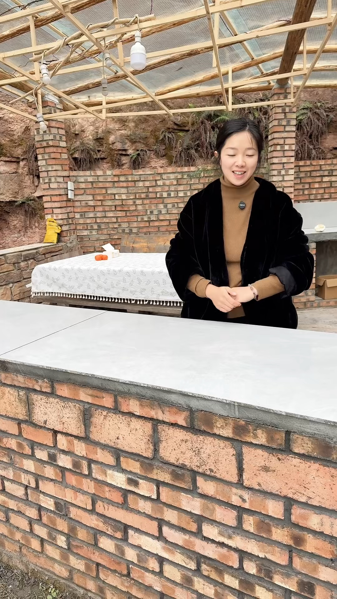 在农村自制烧烤炉,没想到成品太好看了