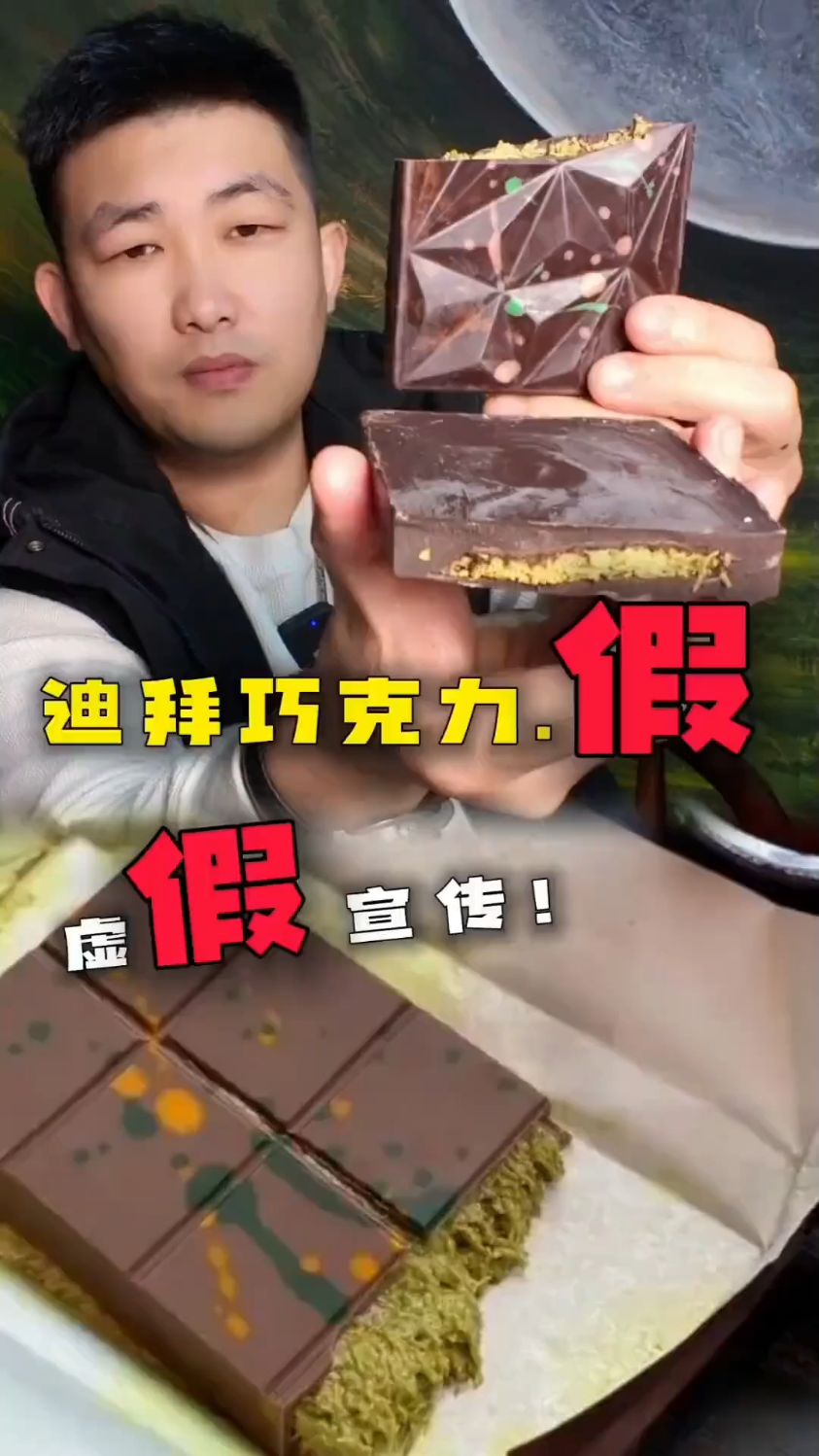迪拜巧克力(真实测评)虚假宣传!