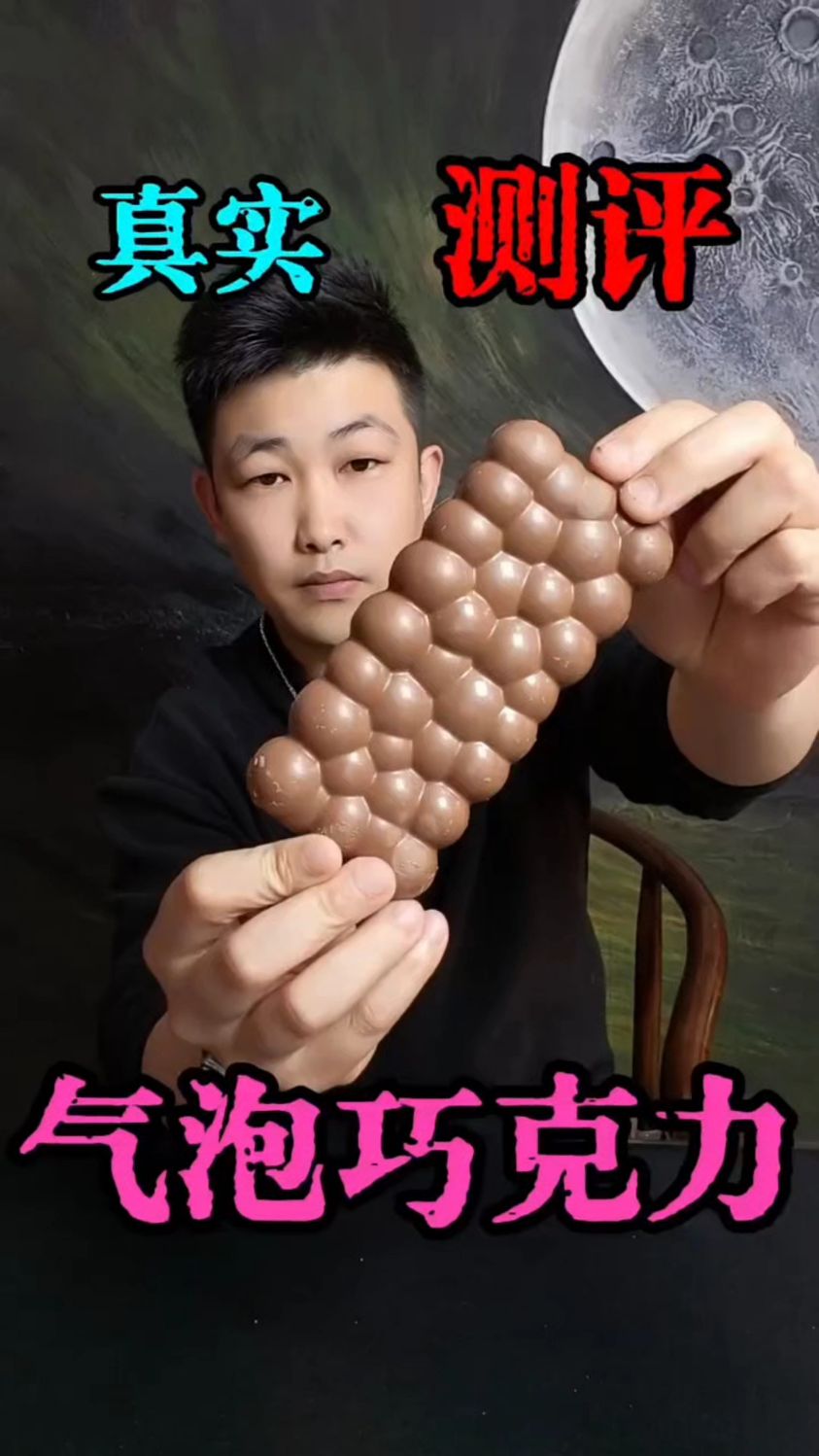 俄罗斯气泡巧克力测评!