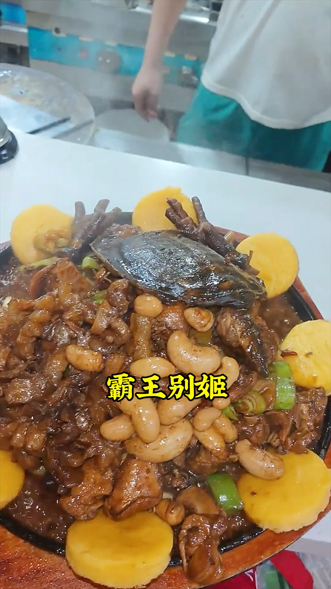 寻味秋分节气美食,吃个霸王别姬,甲鱼和公鸡一起炒着吃,真得劲