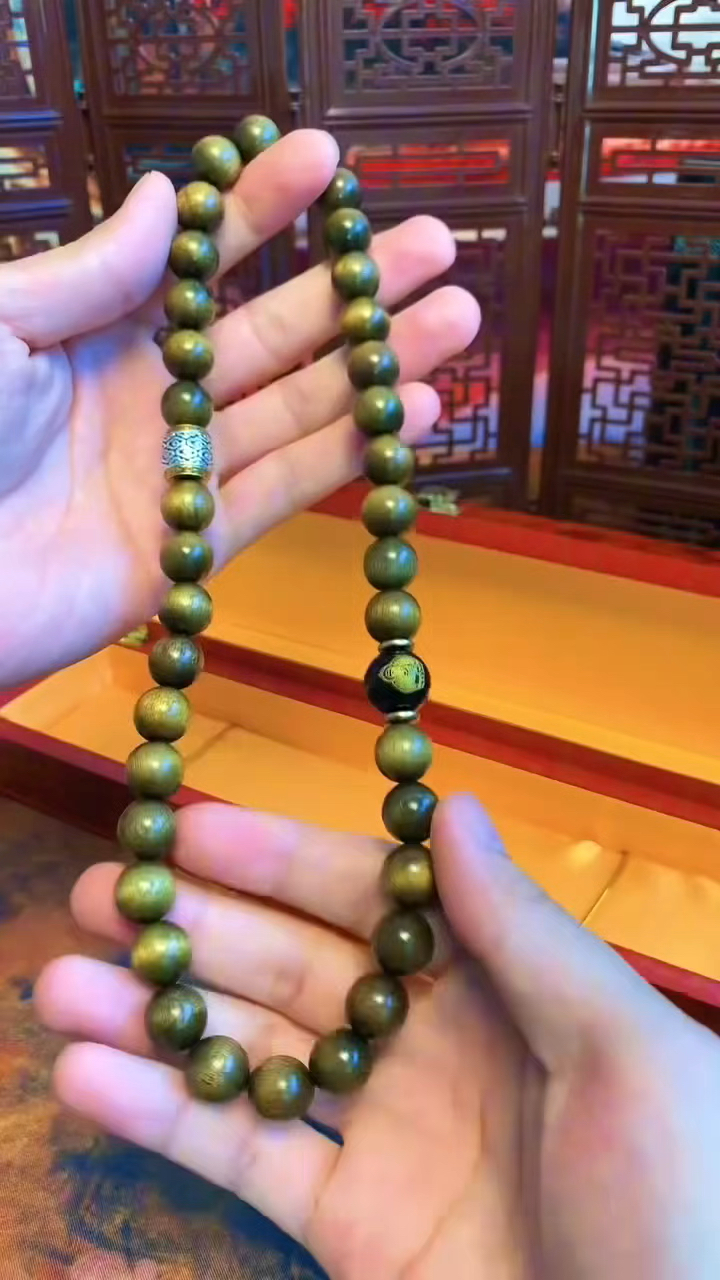金丝楠手串,你有吗?喜欢来我直播间