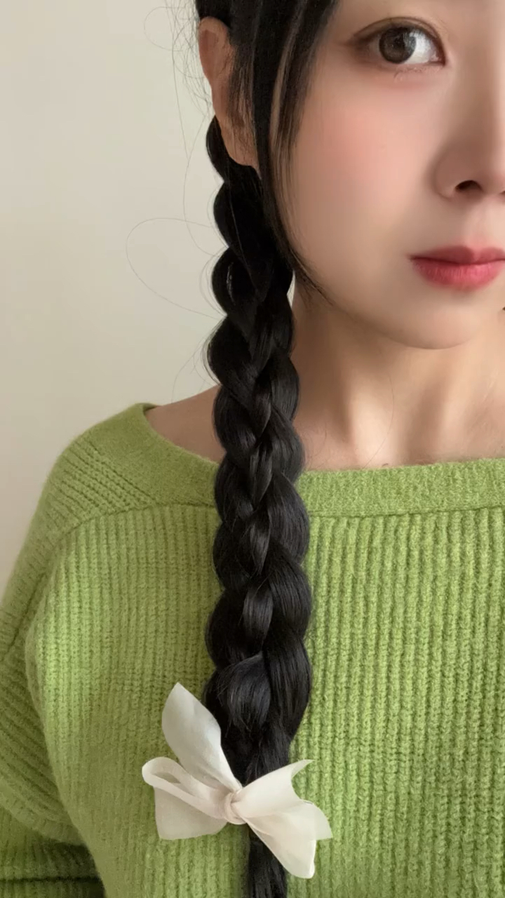简单易学四股麻花辫子