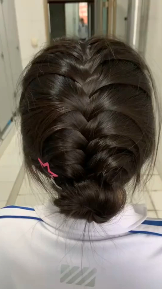 可爱鱼骨辫子分享