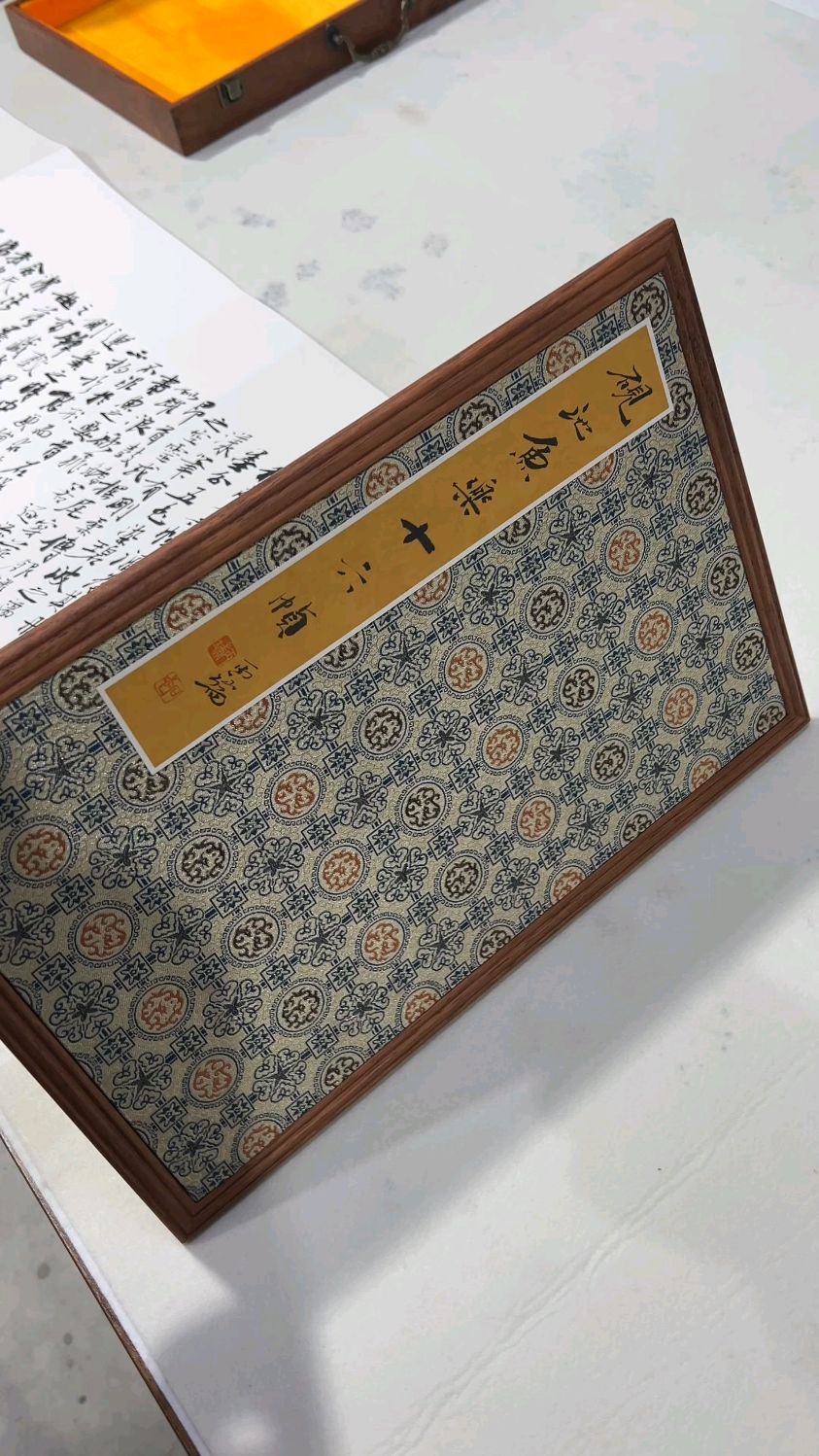 国画册页展示，16幅鱼的作品