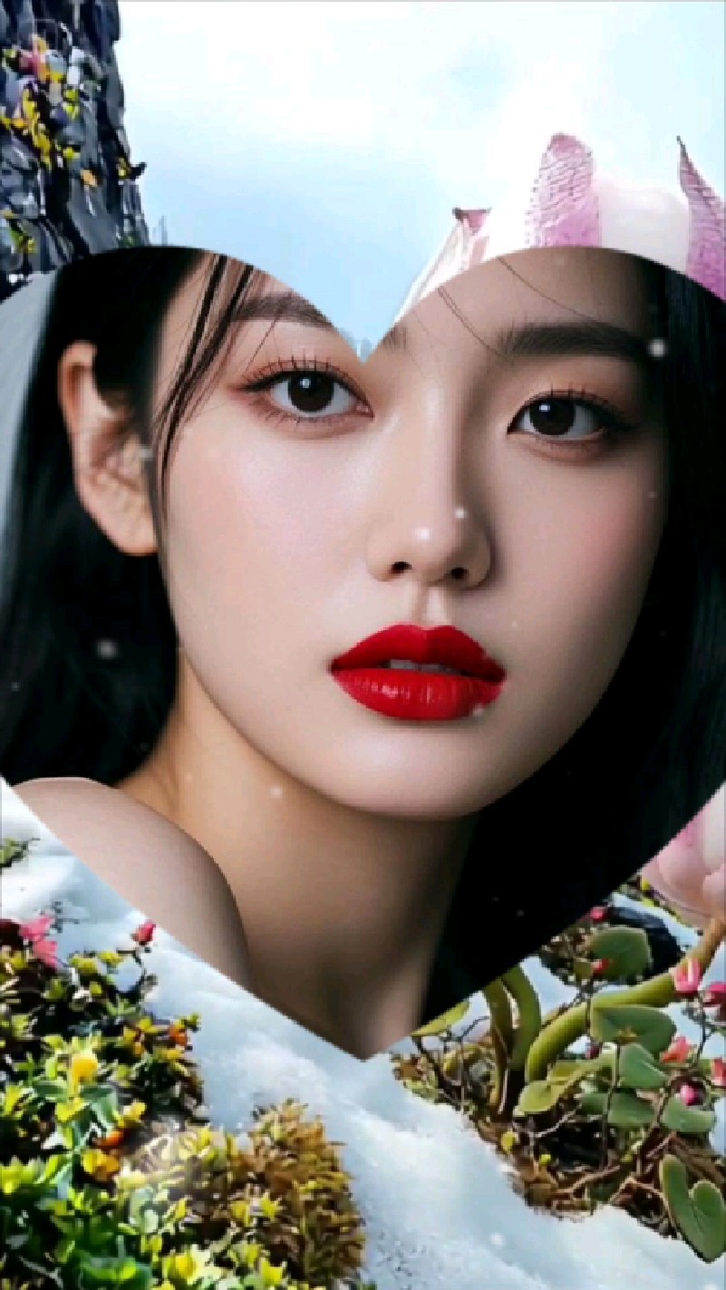 音乐配美女 犹如小鸡炖蘑菇。