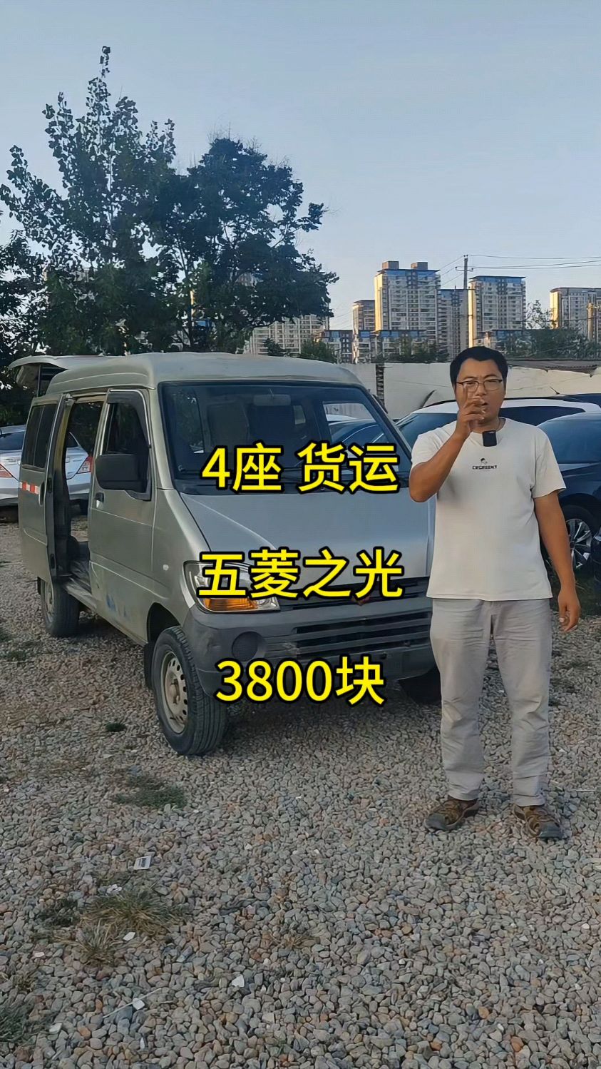 2013年，四座货运版 五菱之光，保险审车到10月，机器非常干爽