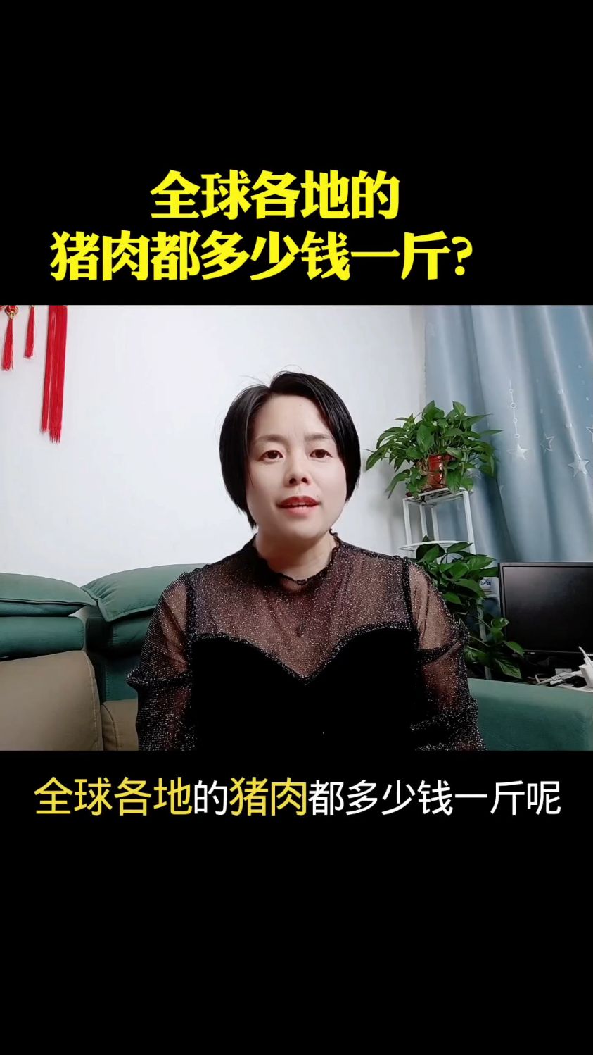 全球各地的猪肉都多少钱一斤