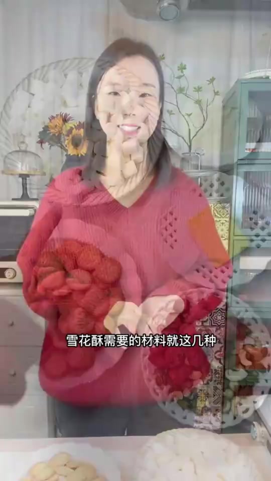 自己做的雪花酥真的好吃，肉松雪花酥也绝了