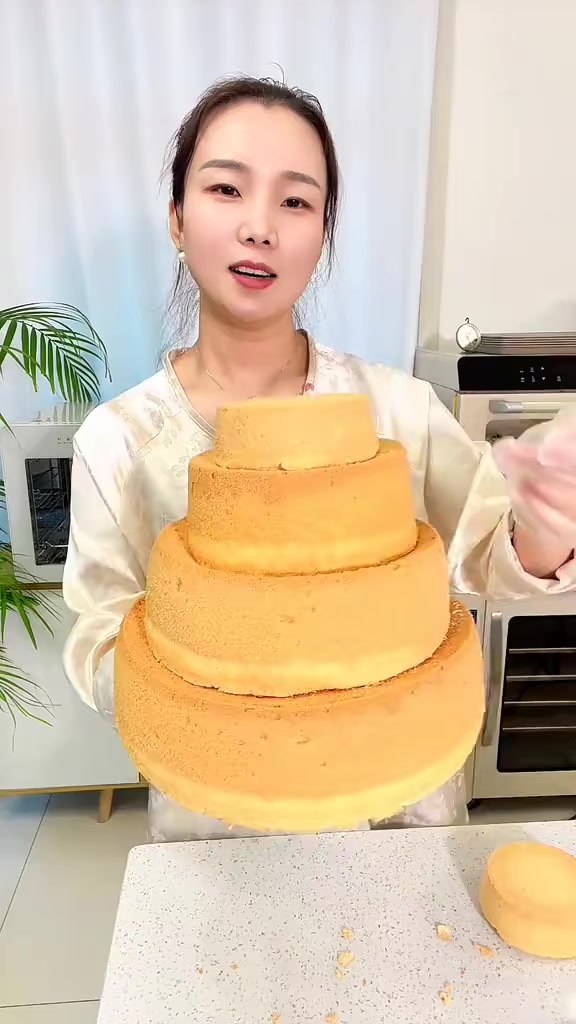 戚风蛋糕从6寸到10寸制作方法