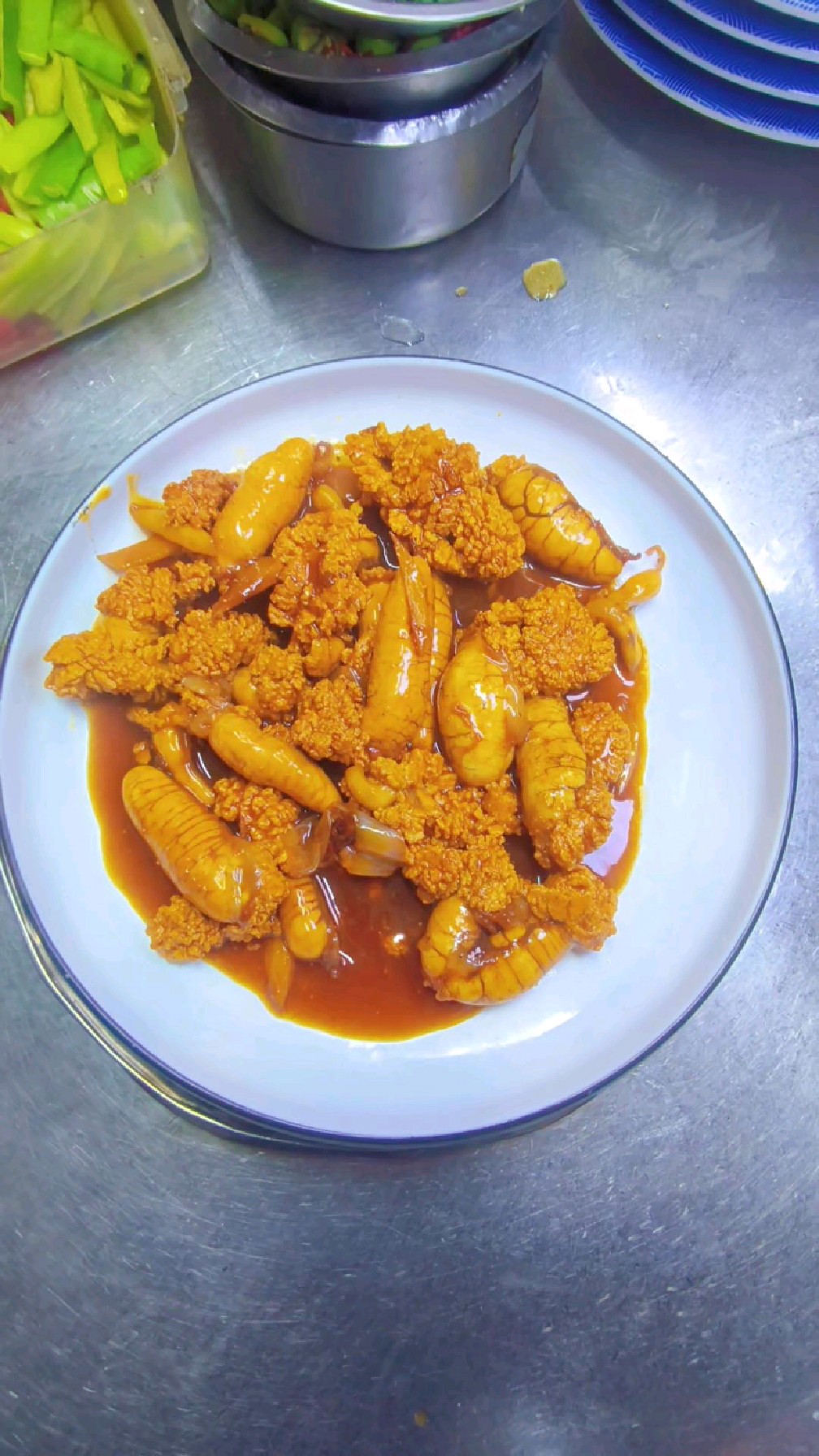 嘎嘎香的红烧鱼籽