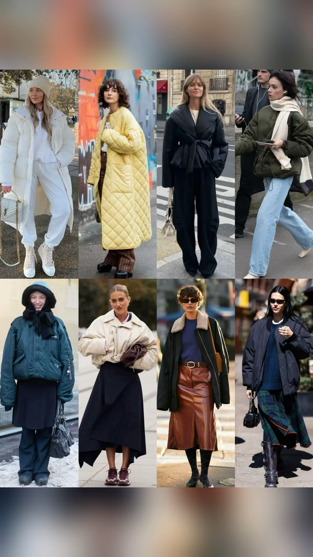 拒绝臃肿，羽绒服这样穿显瘦又洋气！