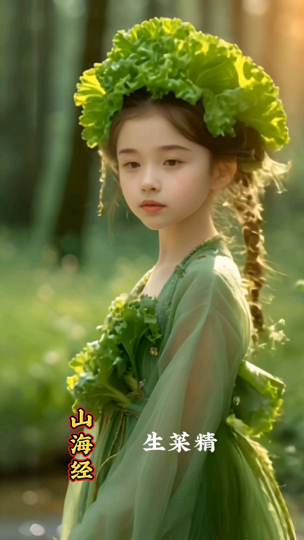 山海生菜～见者好运