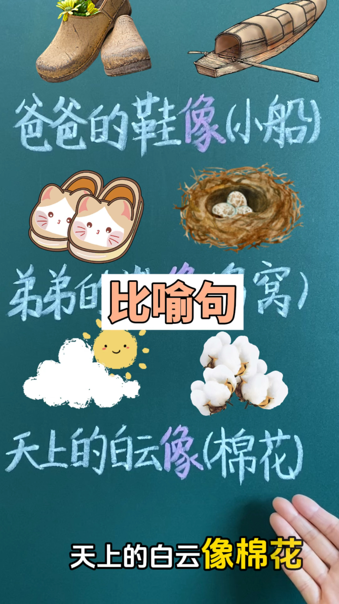 学会写比喻句,使句子更加生动、形象