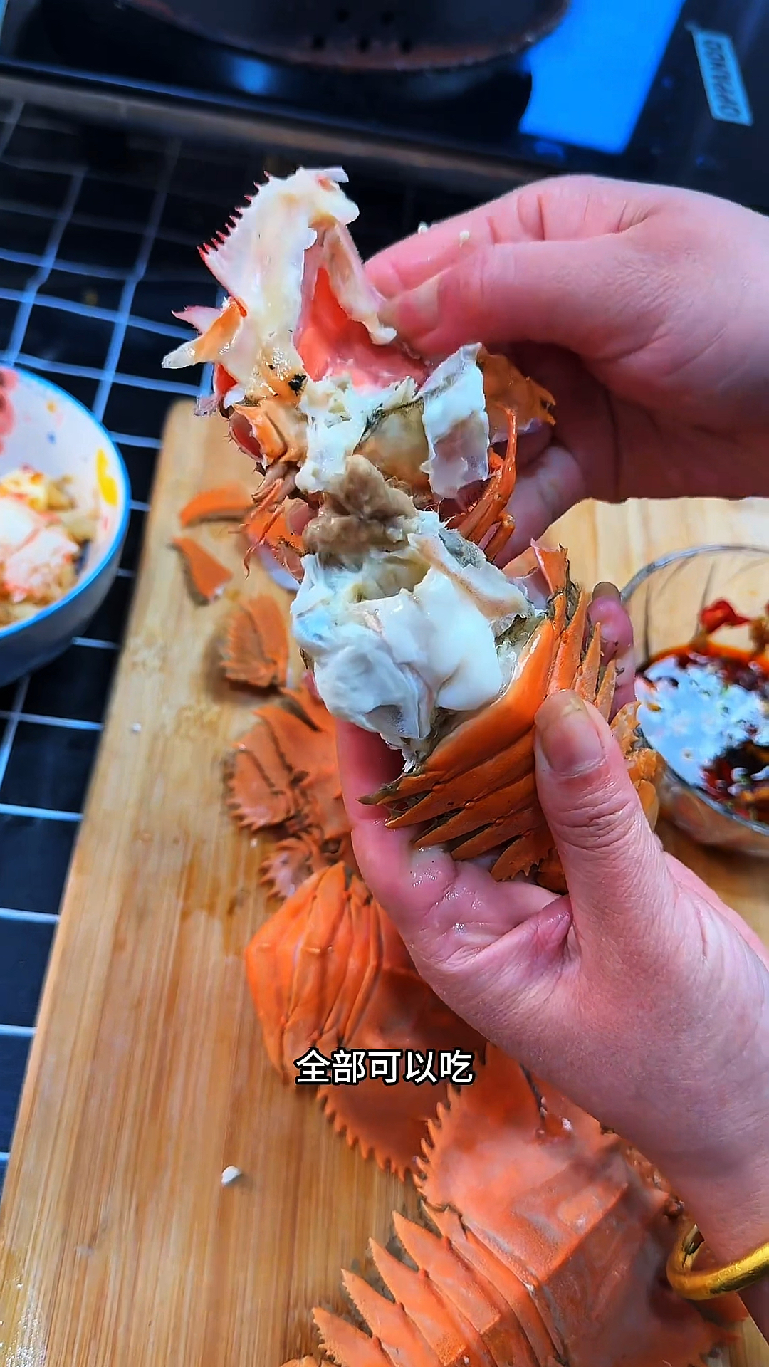 琵琶虾正确吃法,你看懂了吗?