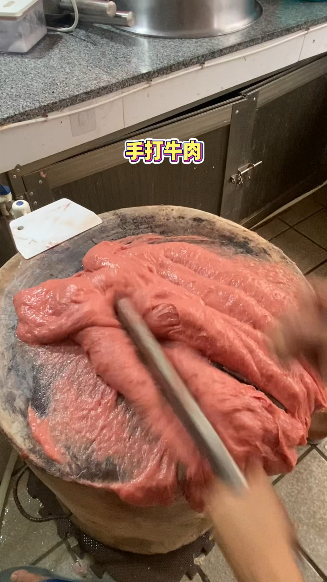 潮汕手打牛肉丸，真的能打乒乓球吗
