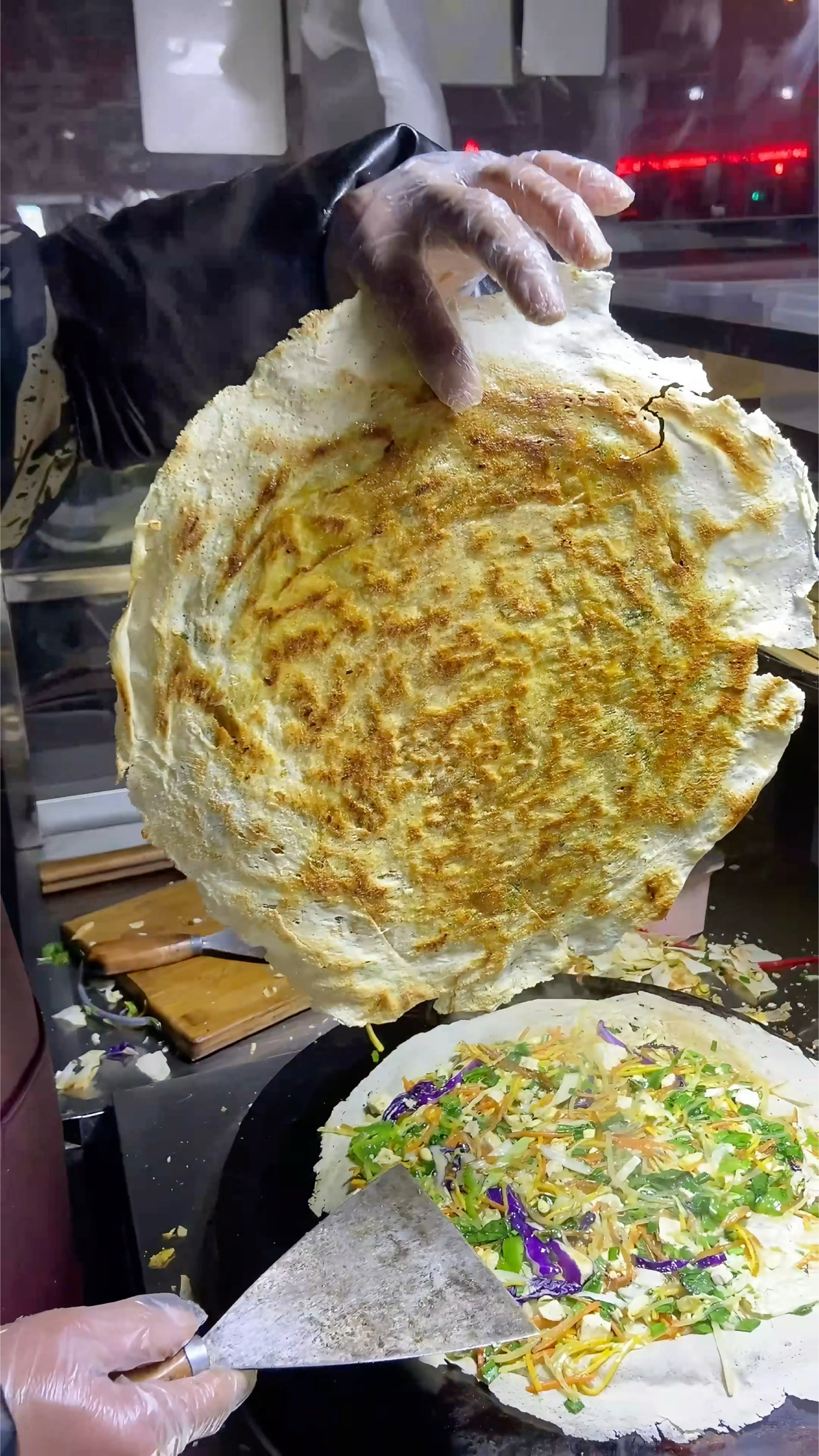 滕州菜煎饼第一遇见我就被它深深折服了!