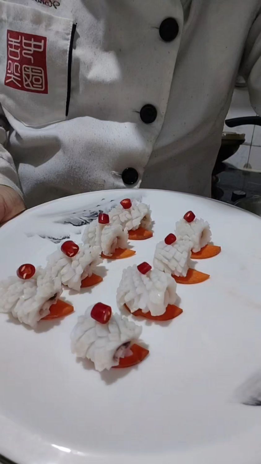 吃了这么多年的鱿鱼花,原来有仪式感的做法是这样的。