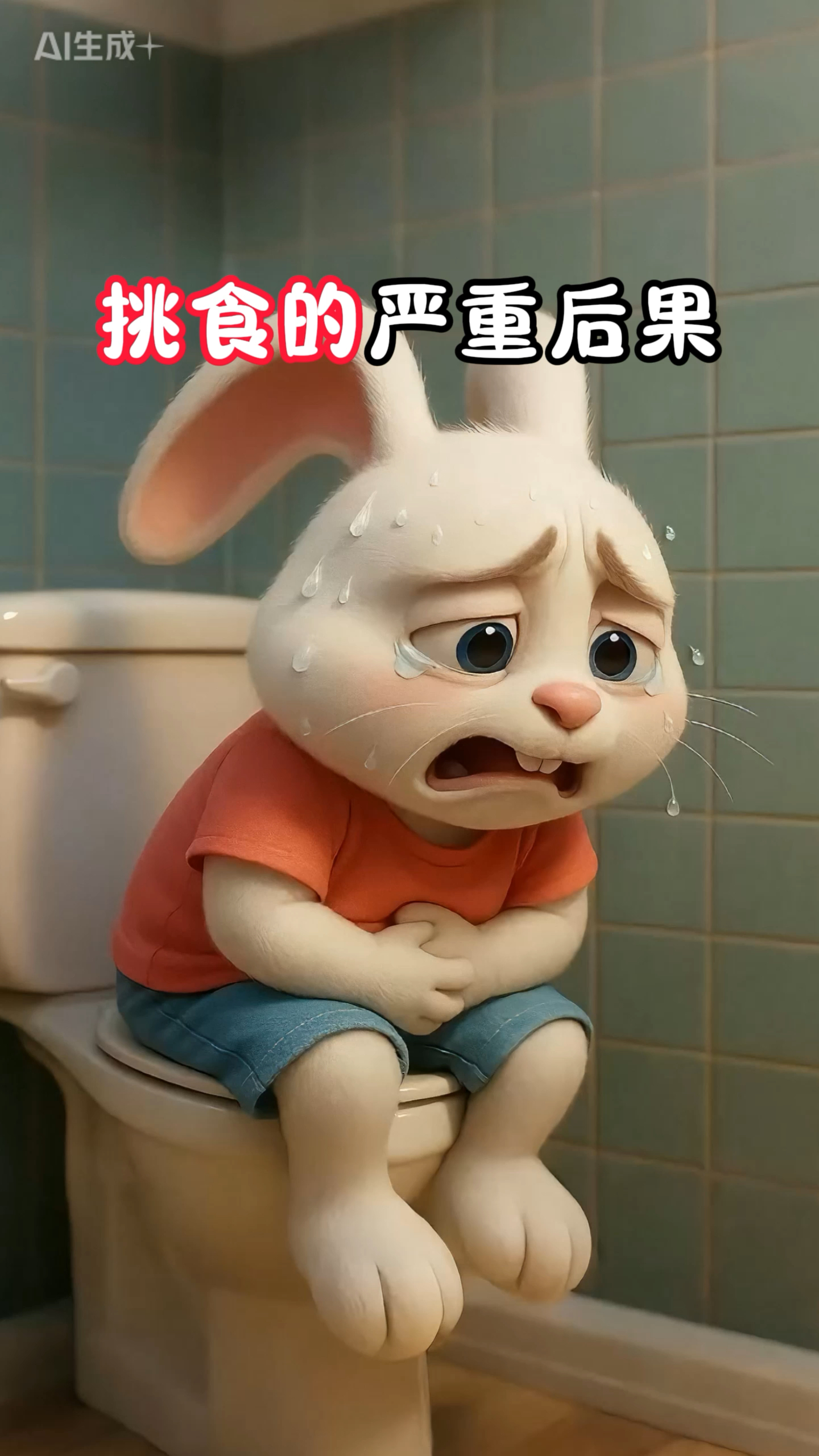 儿童故事《挑食的严重后果》