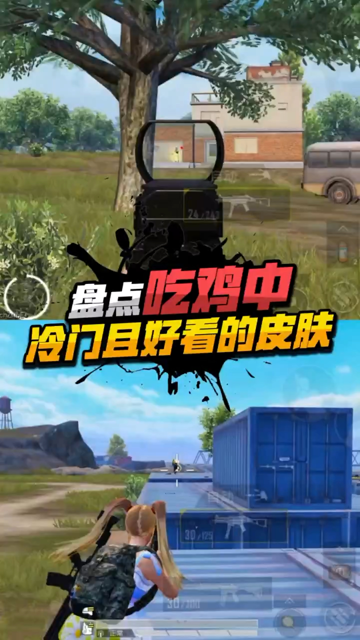 盘点:吃鸡中冷门且好看的皮肤,你都知道吗?