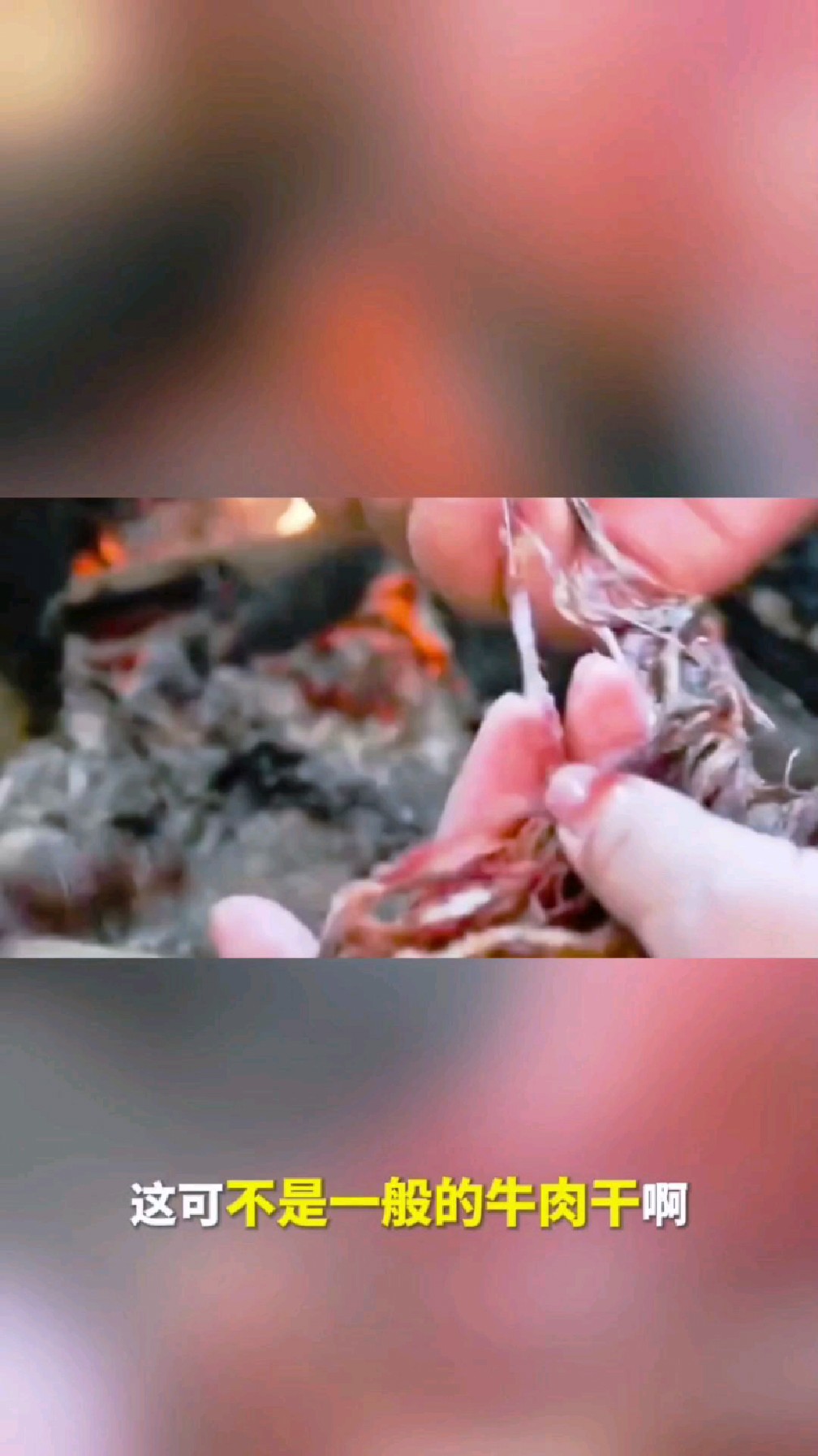 手撕风干牛肉干半干内蒙古特产零食独立小包装即食香辣独立包装