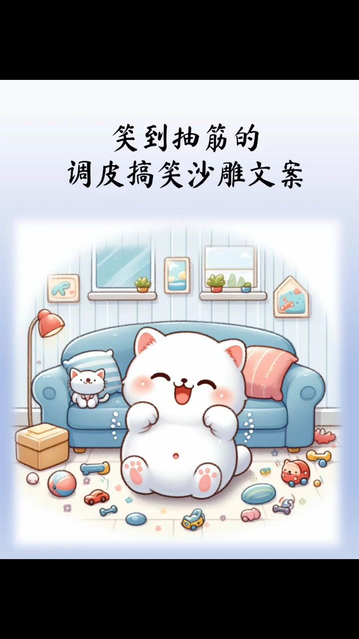 笑到抽筋的调皮搞笑沙雕文案