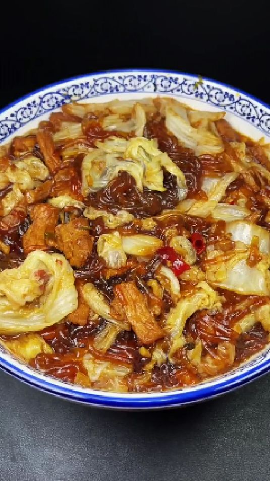 白菜炖粉条的做法