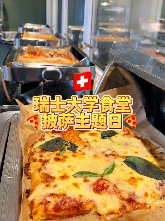 瑞士大学食堂料多多披萨主题日中医来啦