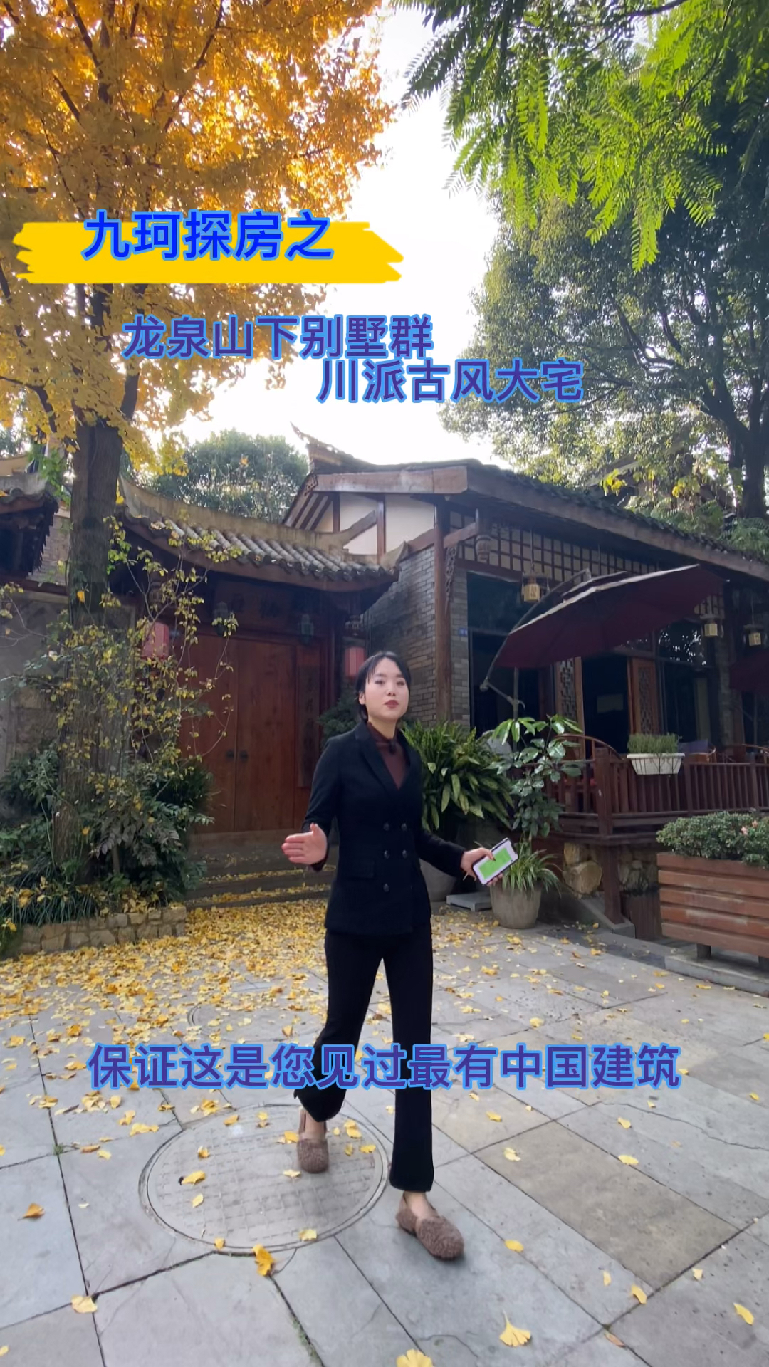 龙泉山下别墅群之(川派古风大宅)