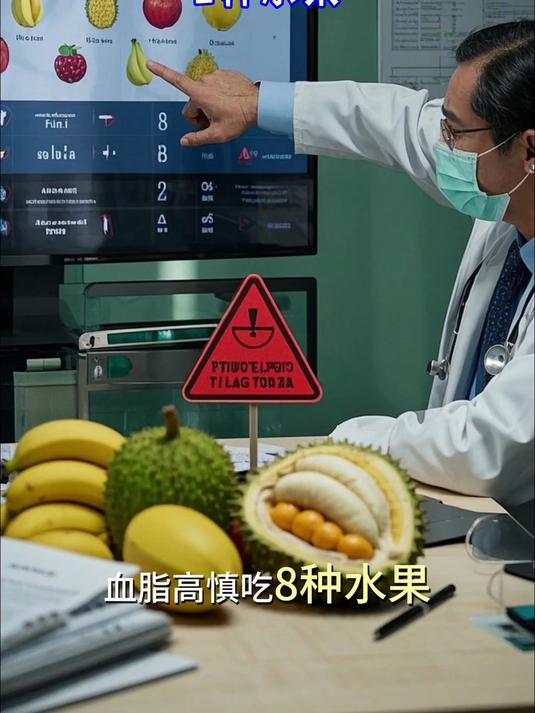 血脂高,少吃香蕉!医生警示:8种水果,血管通畅大忌!