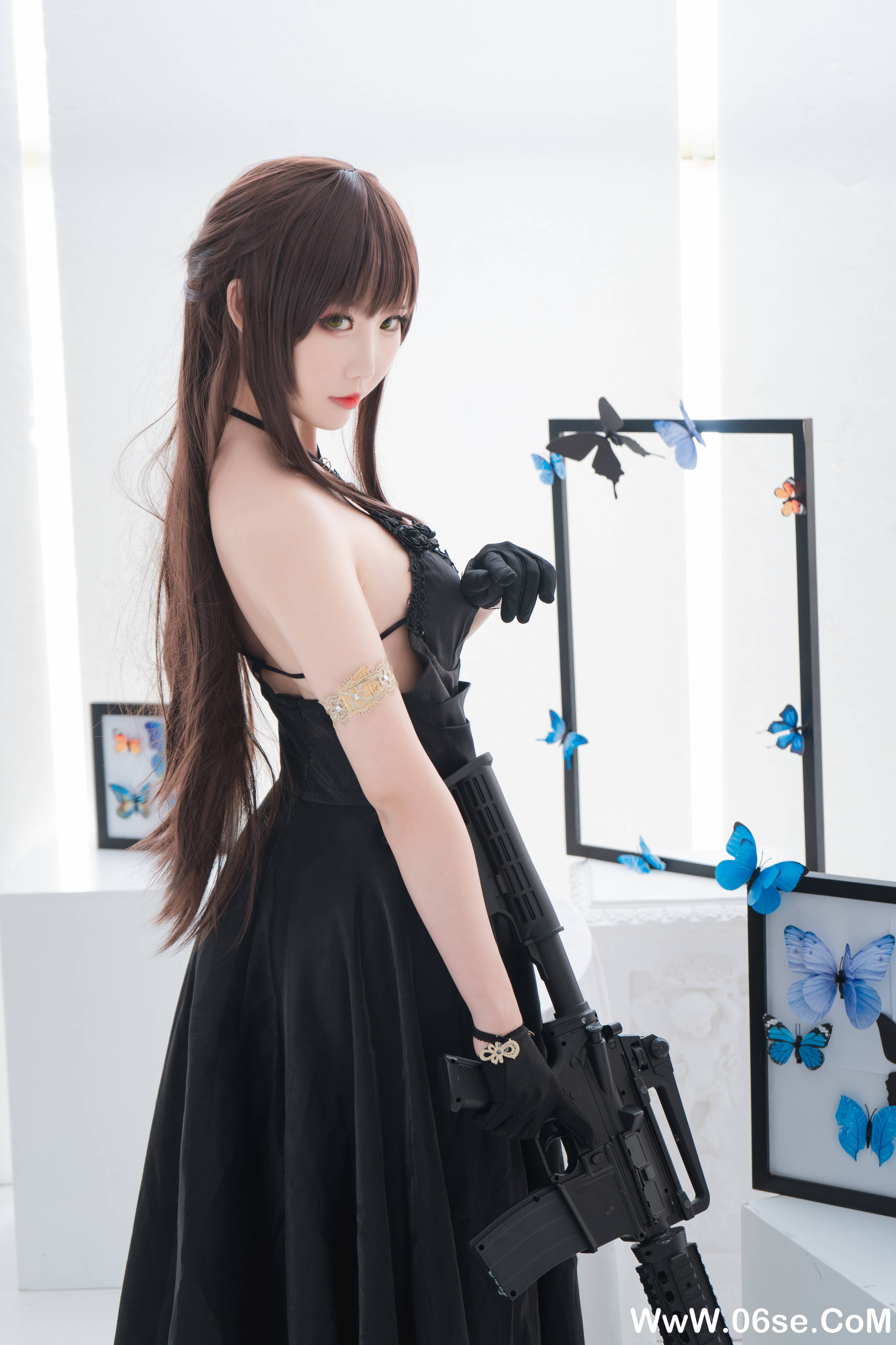 图片[19]-Coser面饼仙儿 NO.074 – M4A1[21P155M]-六色网
