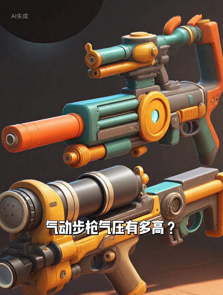 气动步枪气压有多高?不同类型差异大
