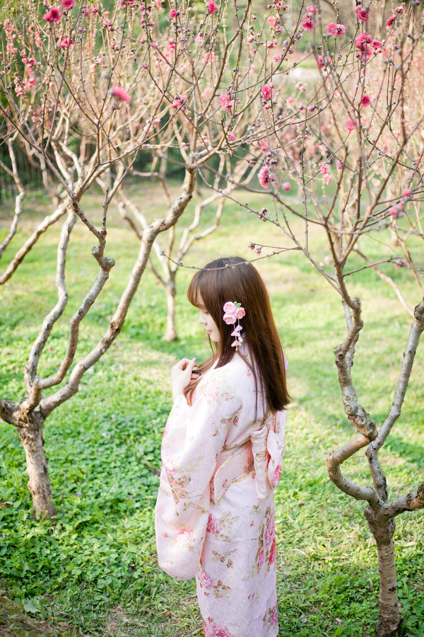 图片[17]-桃花。和服-六色网