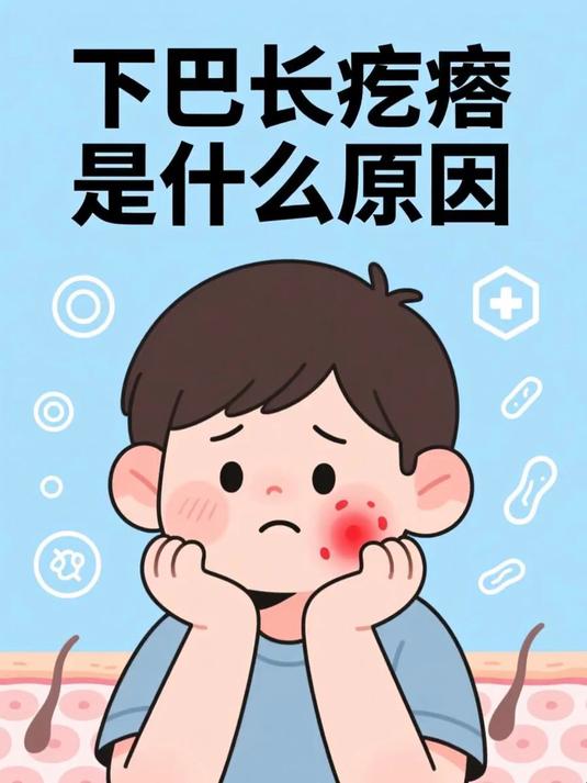 下巴长疙瘩是什么原因