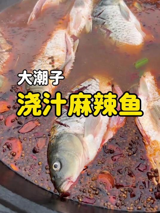 乡村大席一道麻辣黄河鱼