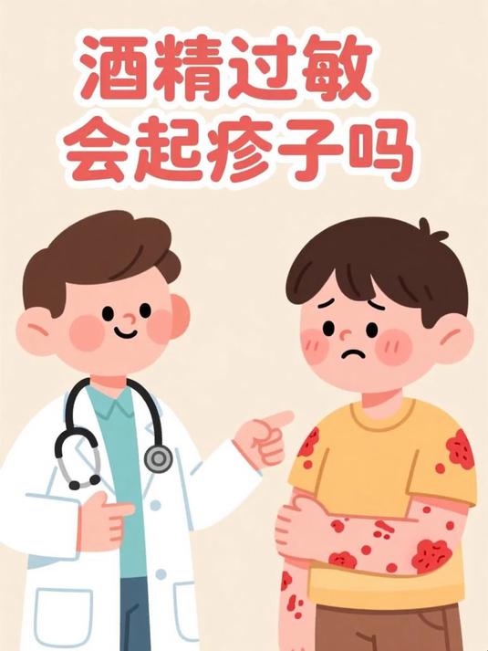 酒精过敏会起疹子吗 #健康扬帆季#