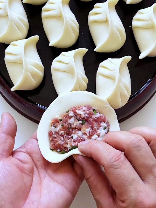 分享不同的饺子包法，你会几种？