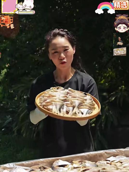 新鲜淡晒鲳鱼干,干净无沙,家常小炒鲜掉眉毛