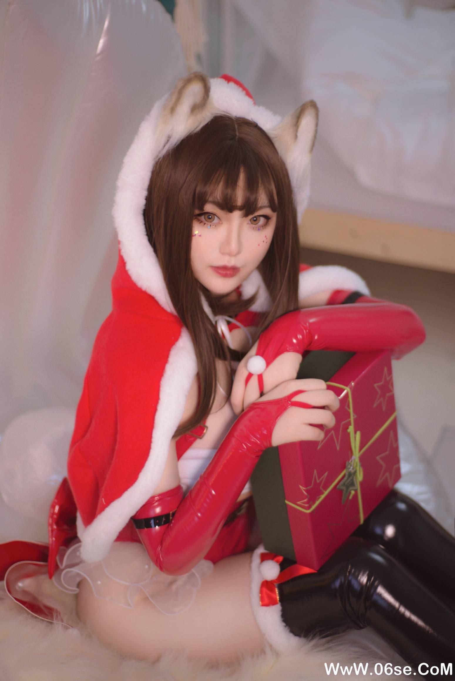图片[10]-佳奈喵 NO.001 – 雪夜锦礼[25P71M]-六色网